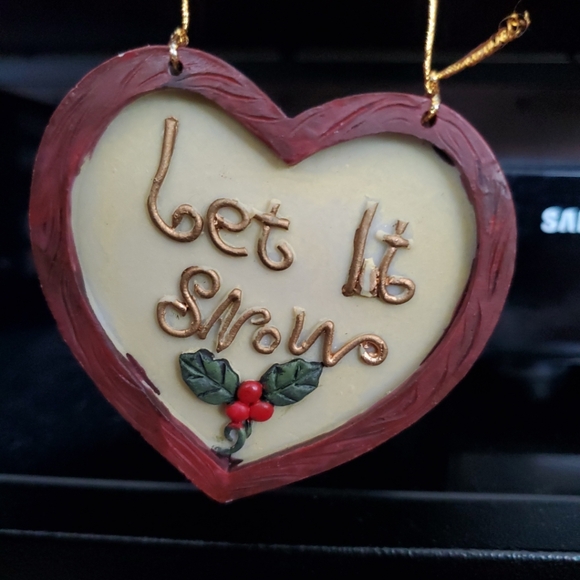 Christmas Decor Santa And Snowman Hanging Shelf Sitter Figurines CMI/HENTON Set - Picture 9 of 9